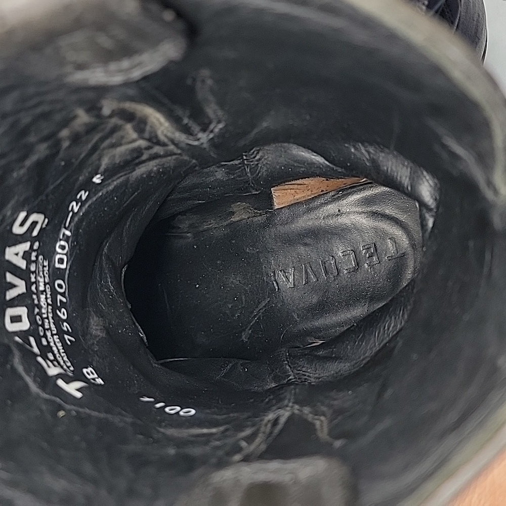 Tecovas Jolene Black Leather Boots 7.5 - Picture 12 of 14